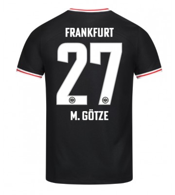 Eintracht Frankfurt Mario Gotze #27 Bortatröja 2023-24 Kortärmad